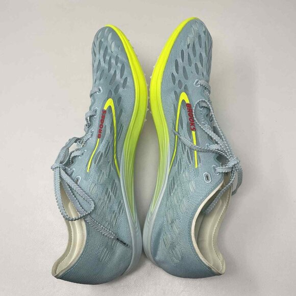 Brooks ELMN8 7 Running Track Shoes Unisex Mens 13 Blue Lightweight Track & Field - Picture 6 of 10